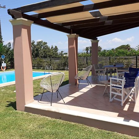 Almiros Beach Villa Filia מראה חיצוני תמונה
