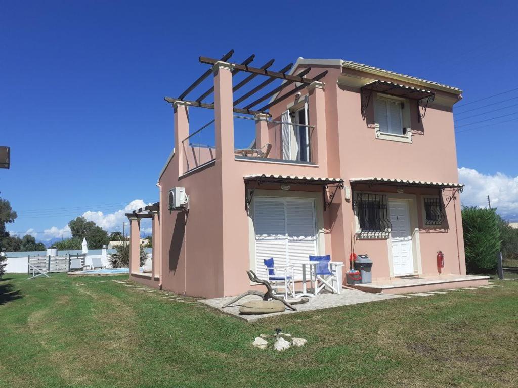 Almiros Beach Villa Filia מראה חיצוני תמונה